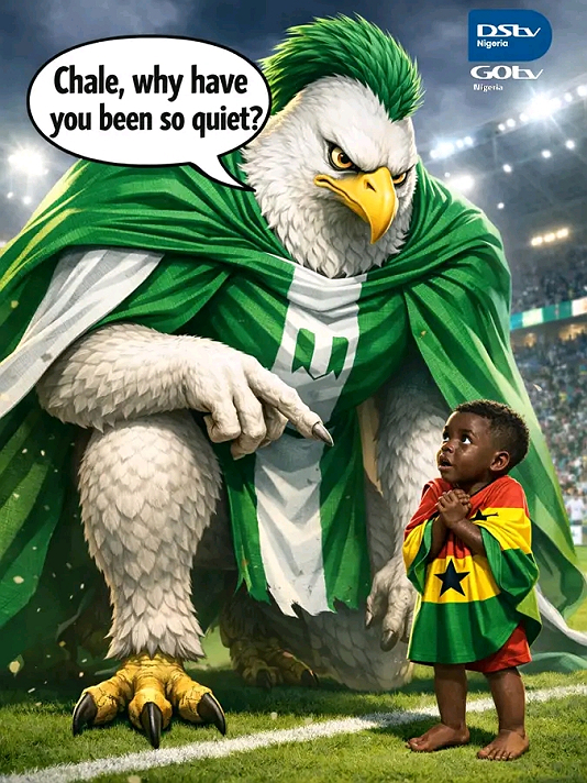 Guess who has been quiet @dstv_ghana @gotv_ghana#AFCON2025