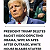 Post: President Trump Deletes Racist Video Depicting Obama, Wife As Apes After Outrage, White House Blames...