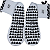 Exchange: Offering - Black and White Grip Socks | MollyGrace